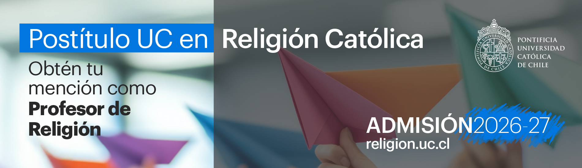 Postítulo UC en Religión Católica 2026-2027